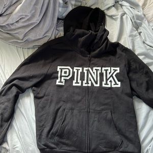 zip up hoodie from pink